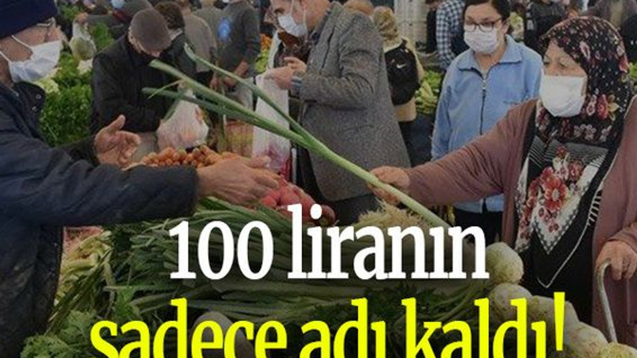 100 liranın sadece adı kaldı!